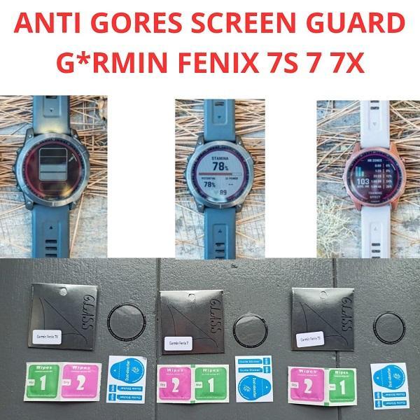 Anti Gores untuk GARMIN Fenix 7s Fenix 7 Fenix 7x Screen Guard HYDROGEL