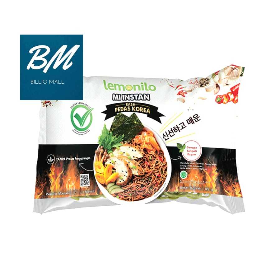 

Lemonilo Mie Goreng Pedas Korea Instan 68 gr