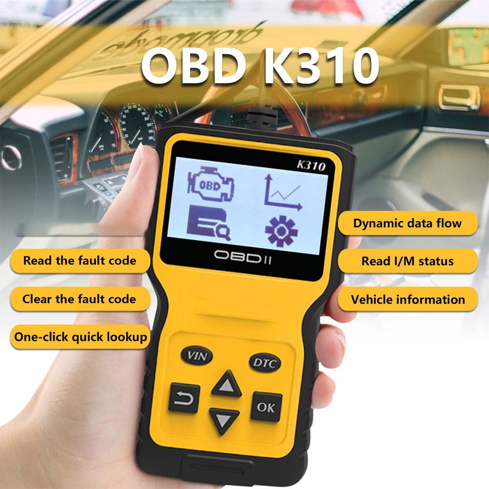 Scanner Mobil OBD II Automotive Diagnostic Scanner Kendaraan Car