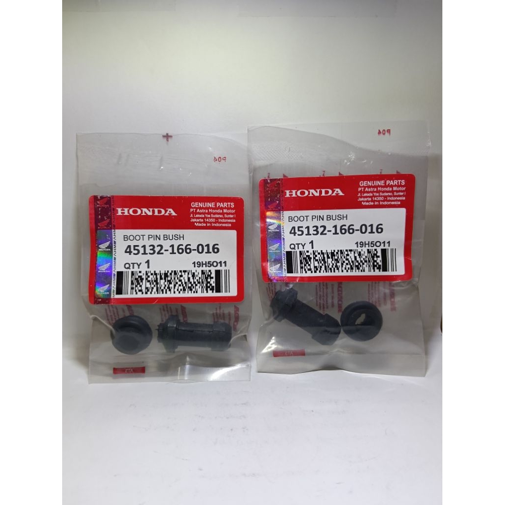 KARET BOOT KALIPER REM BOOT PIN BUSH 45132-166-016