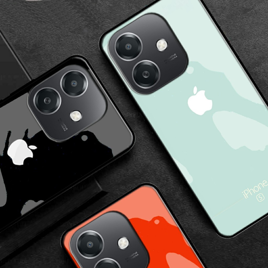 Softcase Glass Kaca Oppo A5i Terbaru 2025 [UCK12] Case Oppo A5i - Casing  Handphone Oppo A5i - Pelin