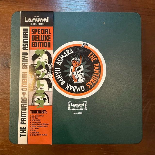 CD Boxset The Panturas - Ombak Banyu Asmara