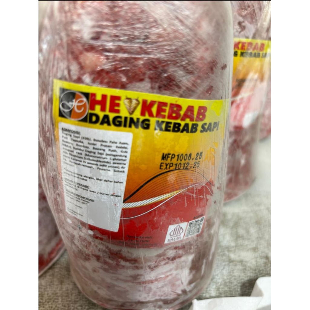 

Daging Kebab Tanpa Tiang HE 2Kg