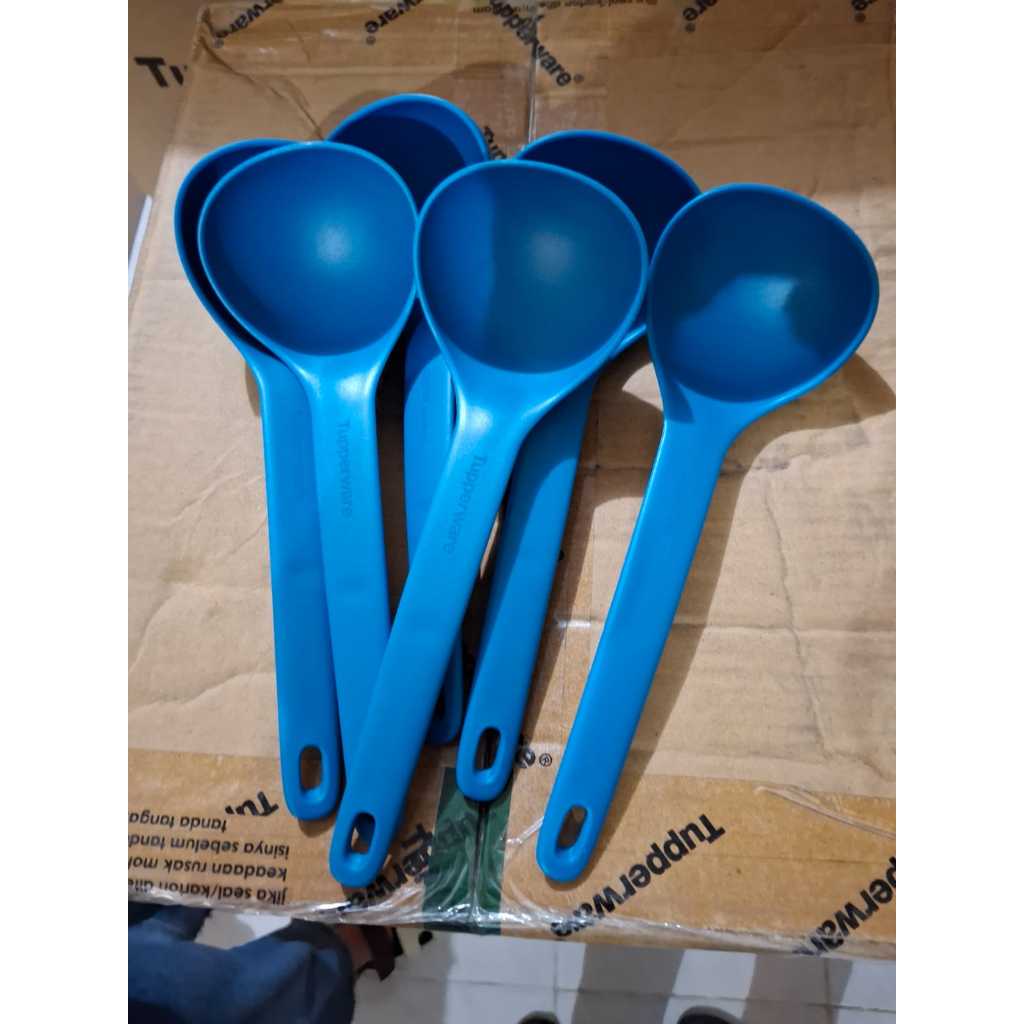 TUPPERWARE RAMADHAN BIG SALE - BLOSSOM SOUP LADLE (1 pc) BIRU TUA - PROMO STOCK TERBATAS Rp. 55.000