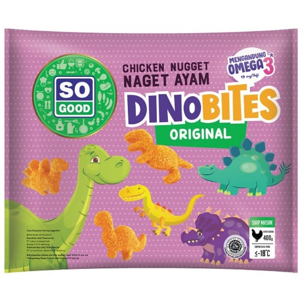 

So Good Chicken Nugget Dino Bites 400gr
