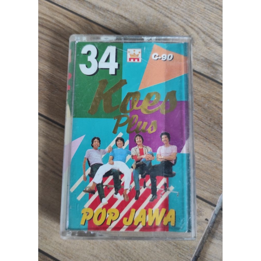 kaset pita 34 KOES PLUS "pop jawa"