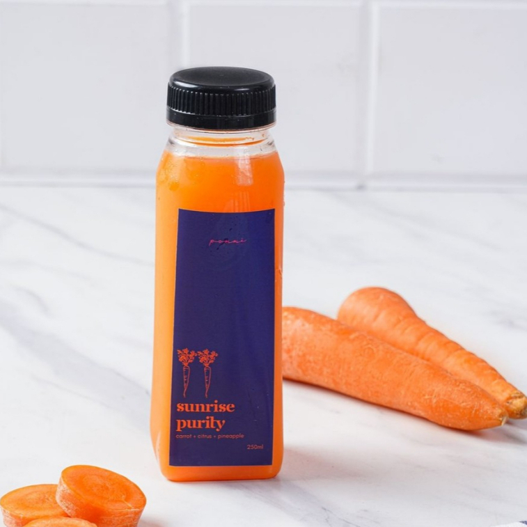 

Sunrise Purity Cold Pressed Pomme Artisan Bakery and Juice