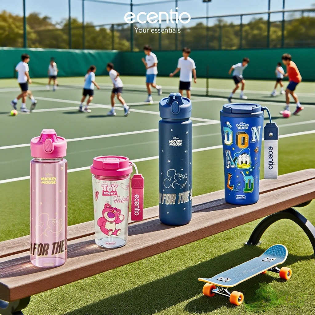 ecentio tumbler Stainless Vacuum 900ml Portable Thermos Botol minum besar preferred ramadan gift