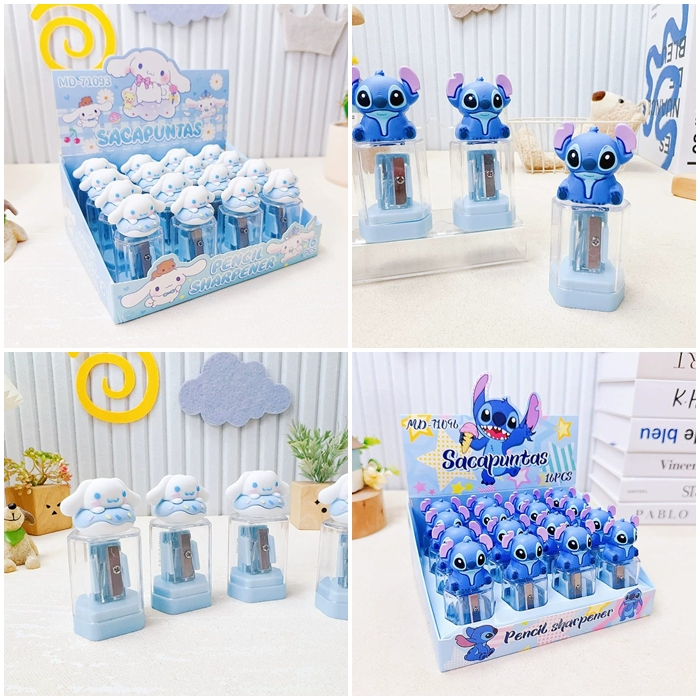 

[ORGM] Perlengkapan Sekolah Raut Cinnamoroll Rautan Stitch Biru Cantik 1 Lubang