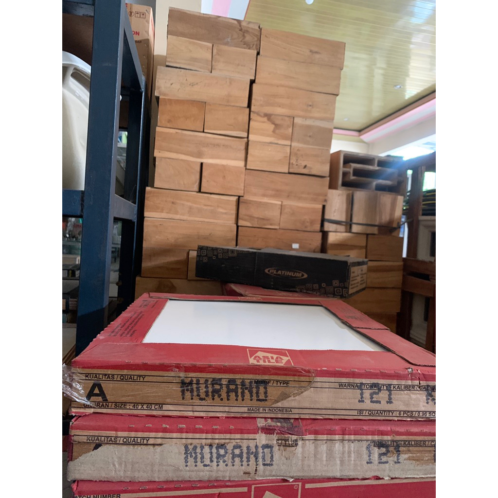 Keramik Asia Tile Murano Putih 40 x 40 KW A
