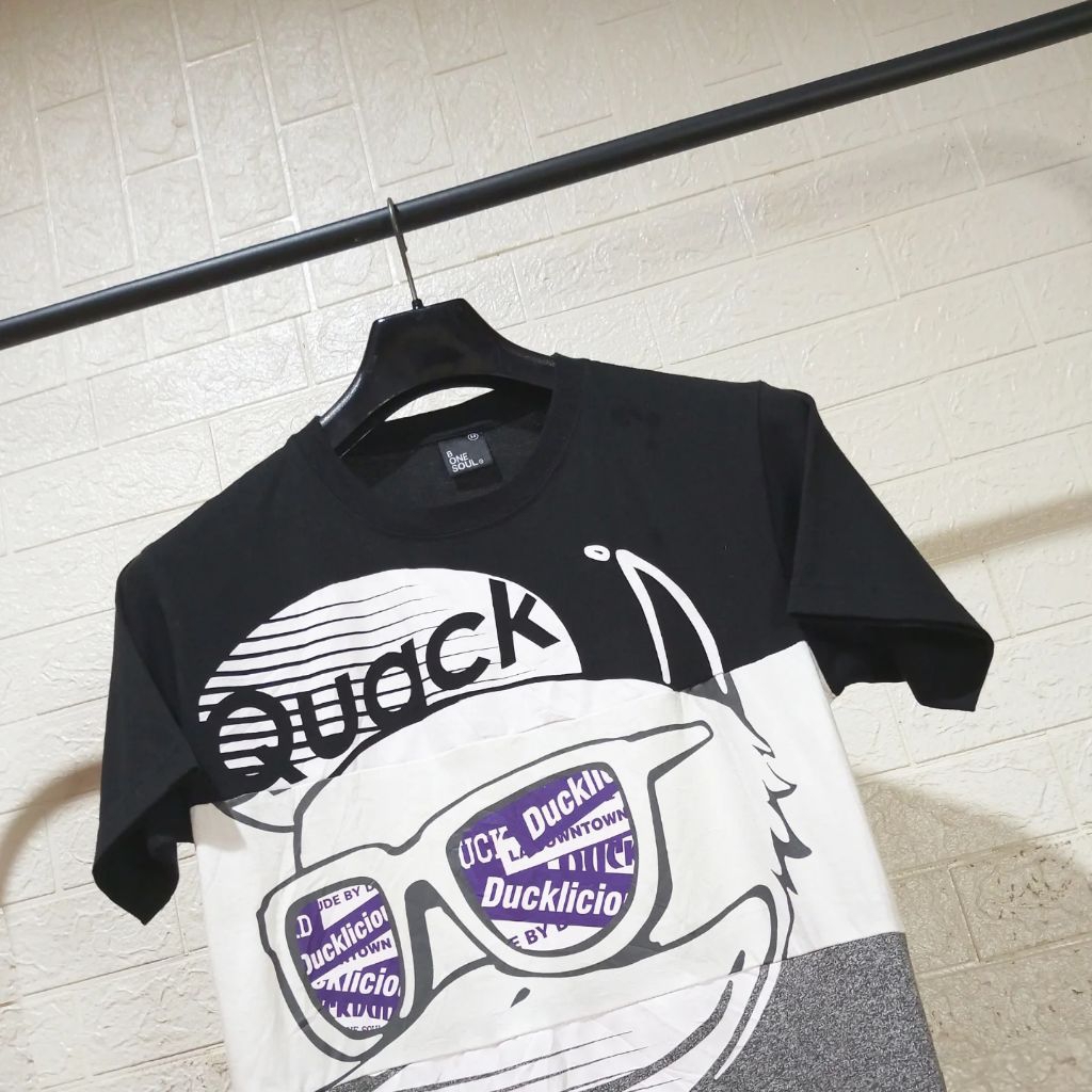 B One Soul Duck Dude Colour Block T-Shirt