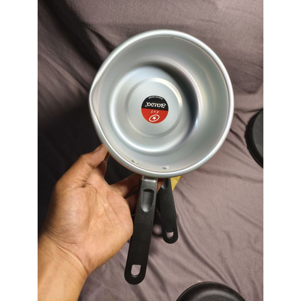 panci jawa /panci mie / panci fitri / panci 555/ panci masak mie gagang plastik diameter 16cm