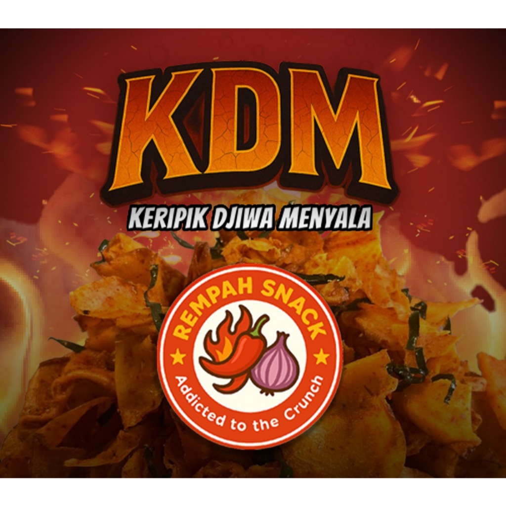 

KRIPSET DJIWA MENYALA Pedas Daun Jeruk ±250 gram makanan ringan cemilan camilan jajanan