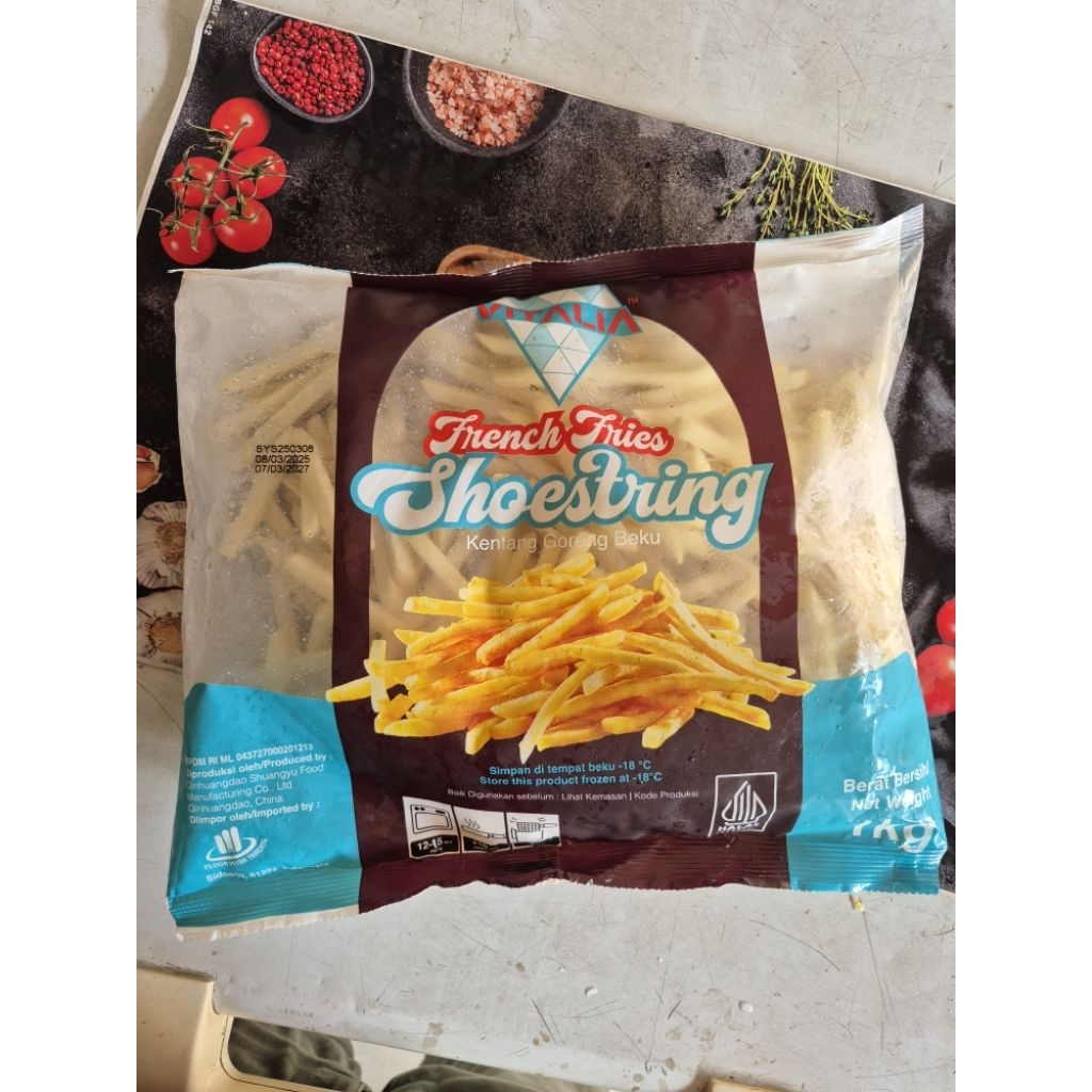 

French fries shoestring 1kg Vitalia