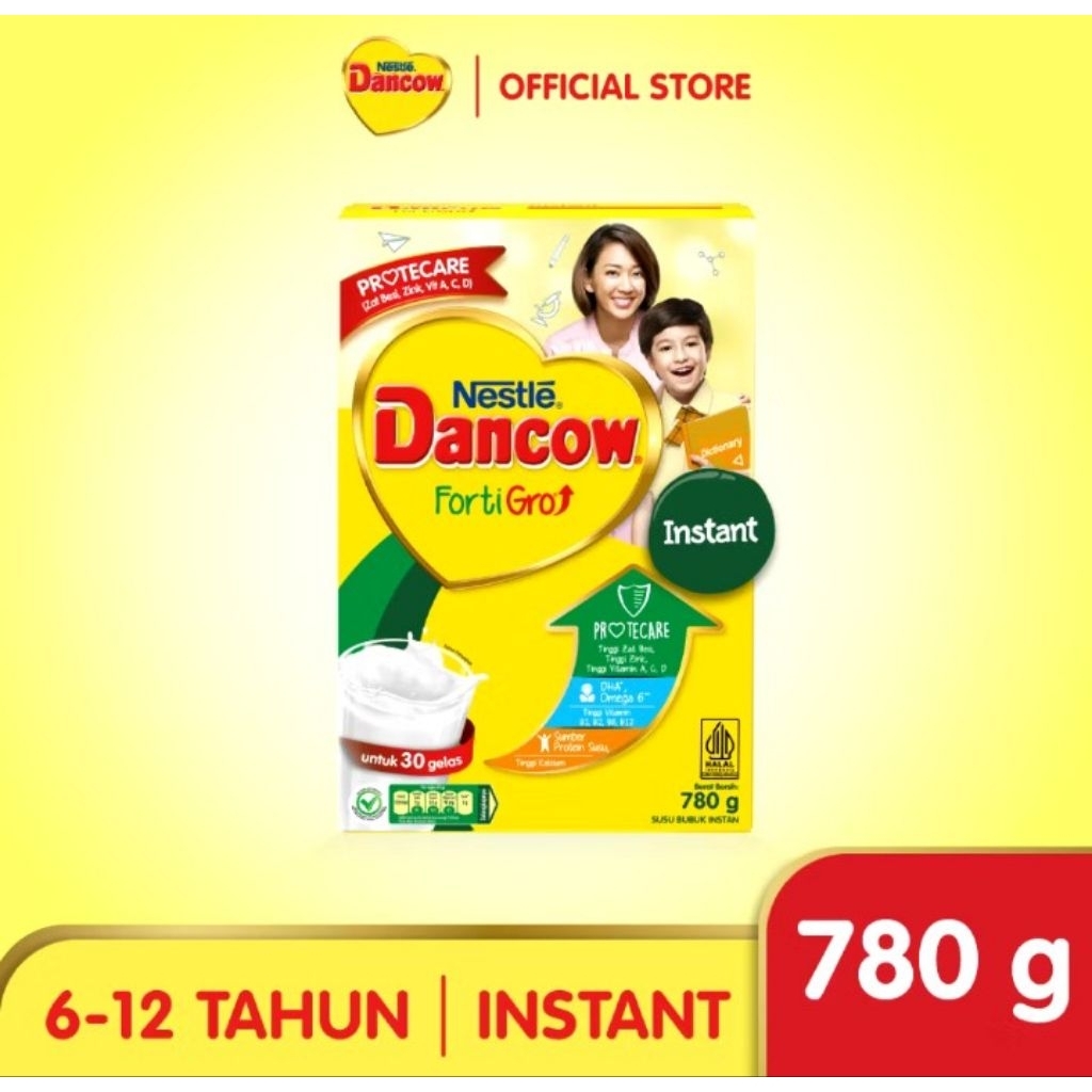 

[Ready] Susu Dancow FortiGro Instant 780 Gram
