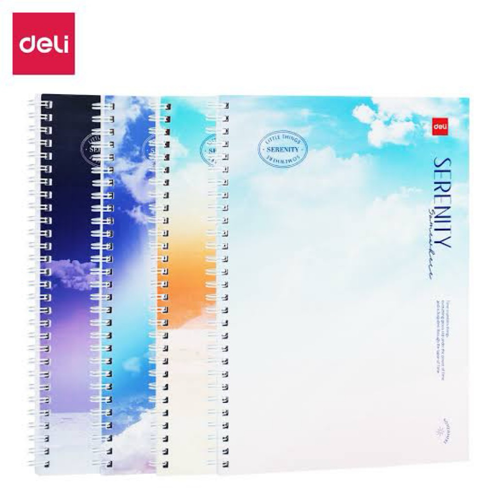 

Miniso x Deli Serenity Book Notebook / buku tulis