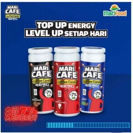 

PERMEN TOP UP ENERGI VIRAL FADIL JAIDI DAN PAKMUH MARI CAFE COFFE CANDY PERMEN KOPI 35 GR