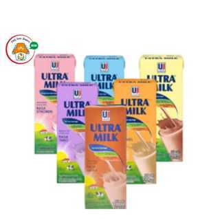 

Susu Ultra Milk Full Cream Moka Taro Coklat Strawberry Caramel 200mL 1pcs