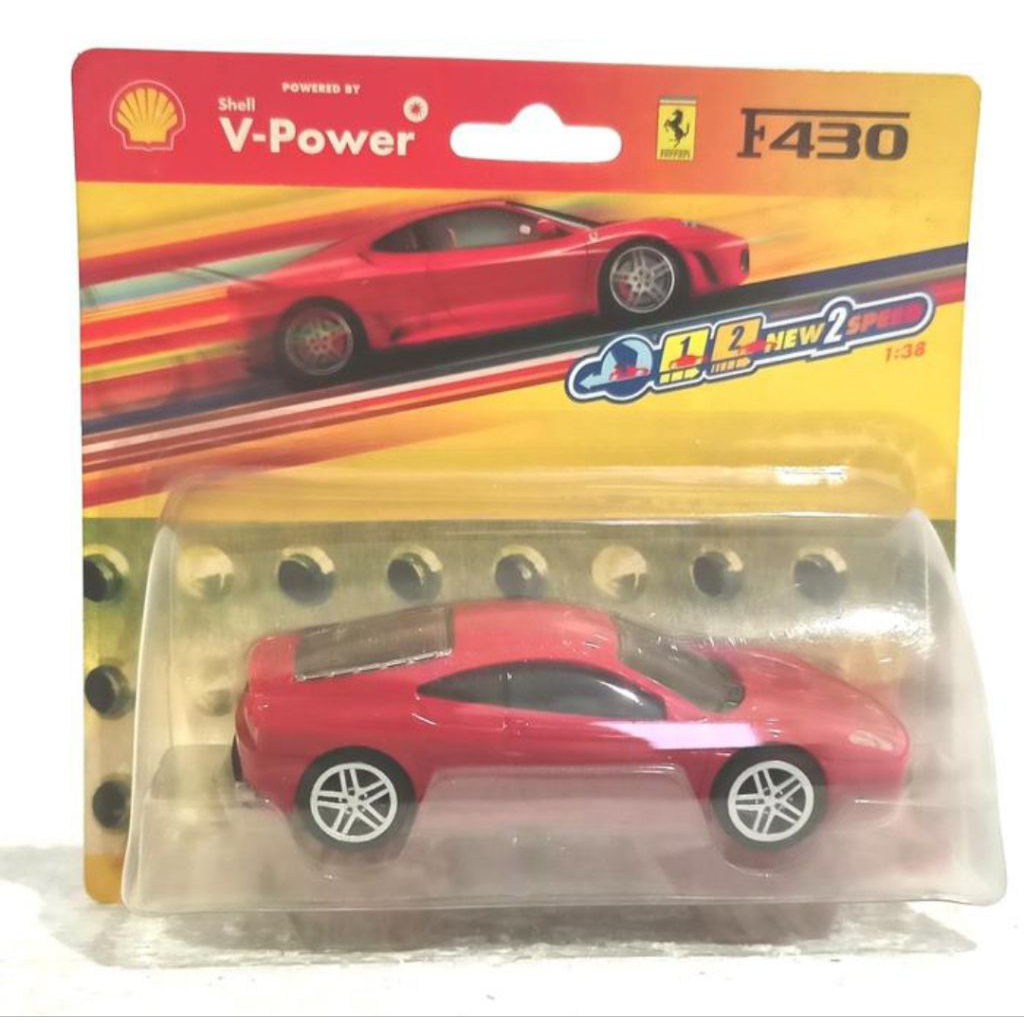 1/38 Shell V Power 2005 Ferrari F430 by Hotwheels