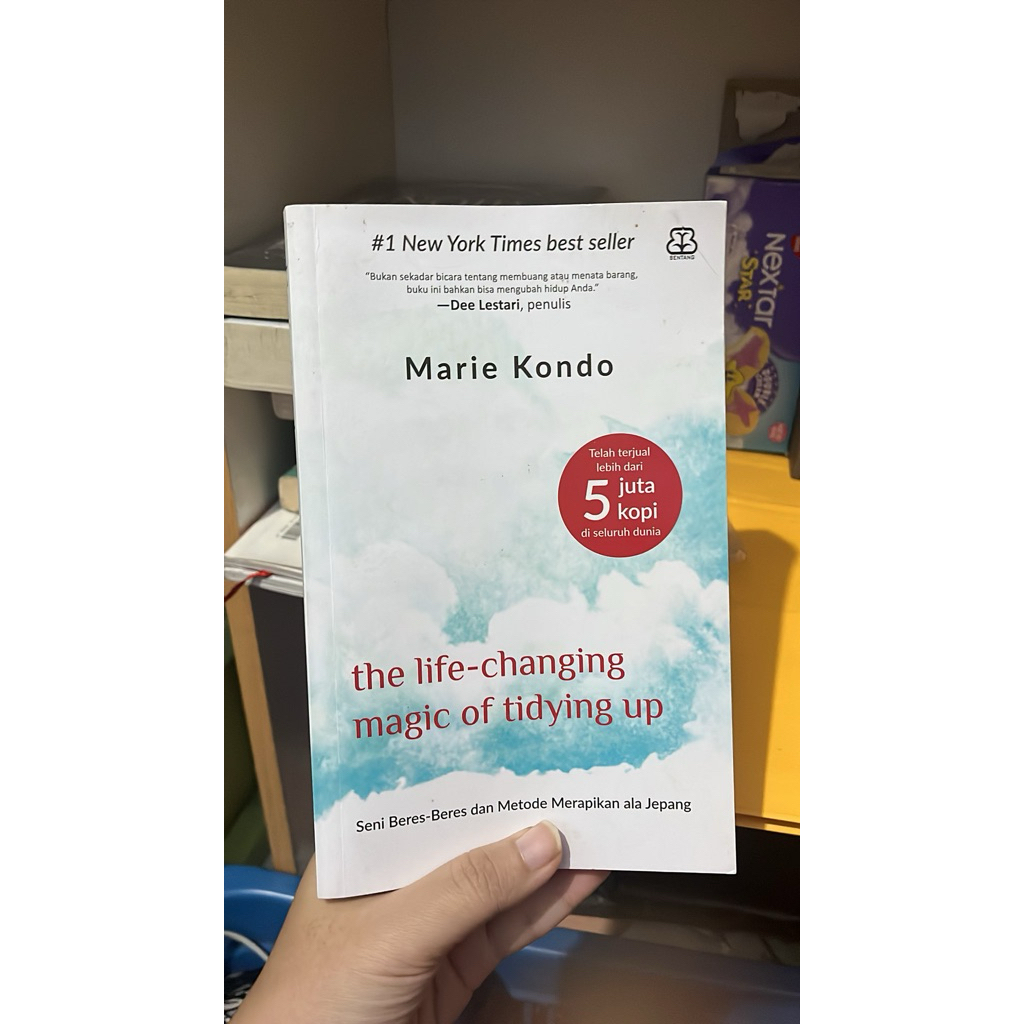 preloved buku marie kondo