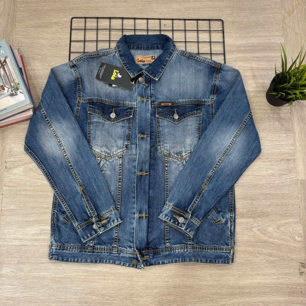 jaket jeans terbaru lois original (MJF111)