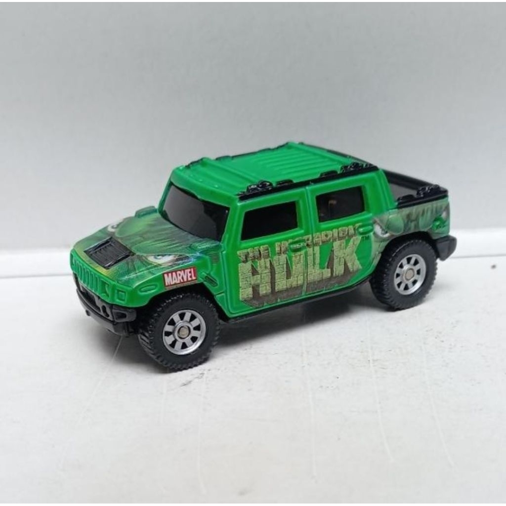 maisto 2001 hummer h2 concept ultimate marvel hulk loose diecast 1/64 (t)