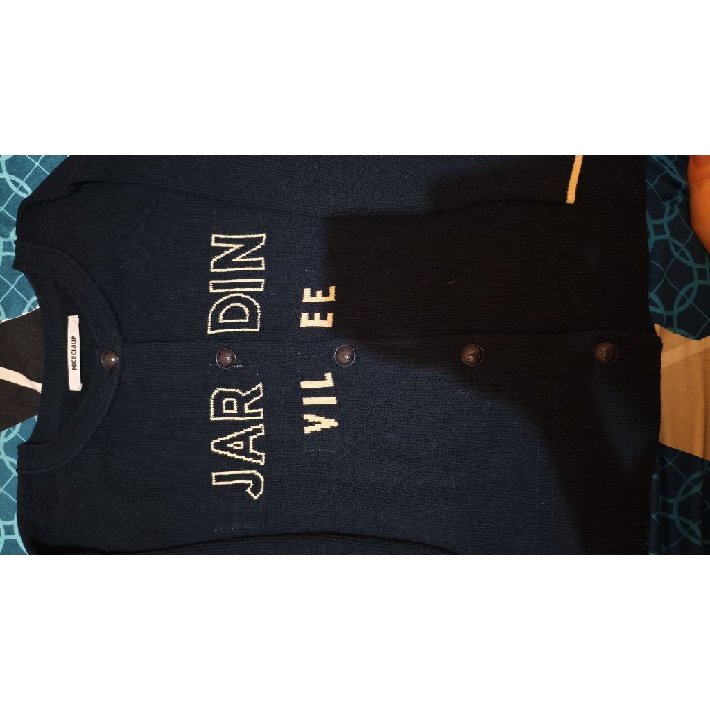 Cardigan Hitam Nice Claup
