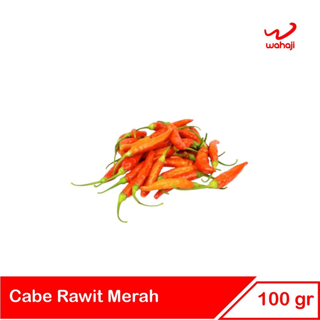 

CABAI RAWIT MERAH | CENGEK DOMBA | CABAI RAWIT | VALUE 100 GRAM | WARUNG WAHAJI