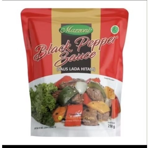 

Mazzoni Black Pepper Sauce 250 gr