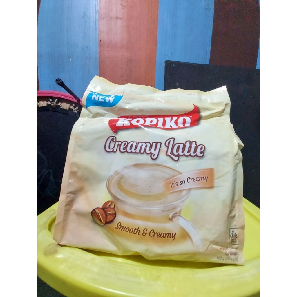 

Kopiko Creamy Latte (20x24gr) Kopiko Creamy Latte Smooth and Creamy