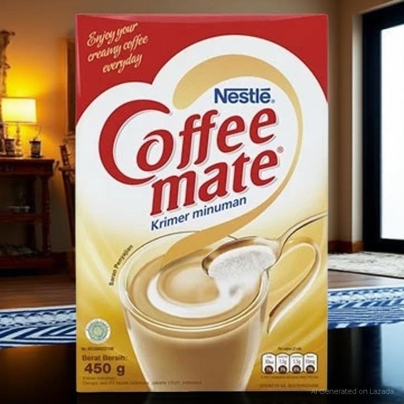 

NESTLE COFFEE MATE (Krimer / Creamer) 450 gr Nestle Coffee Mate 450 gr CREMER KRIMER COFFEE MATE