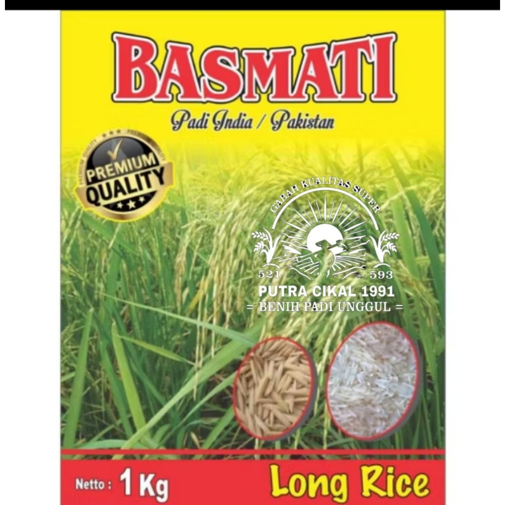 Benih padi basmati 1kg
