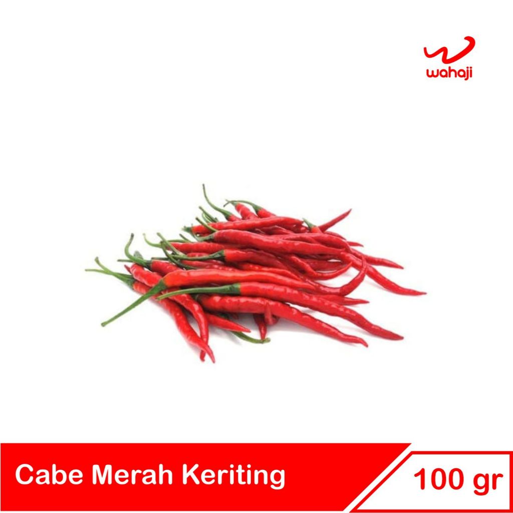 

CABAI KERITING MERAH VALUE 100 GRAM | WARUNG WAHAJI | WARUNG ONLINE