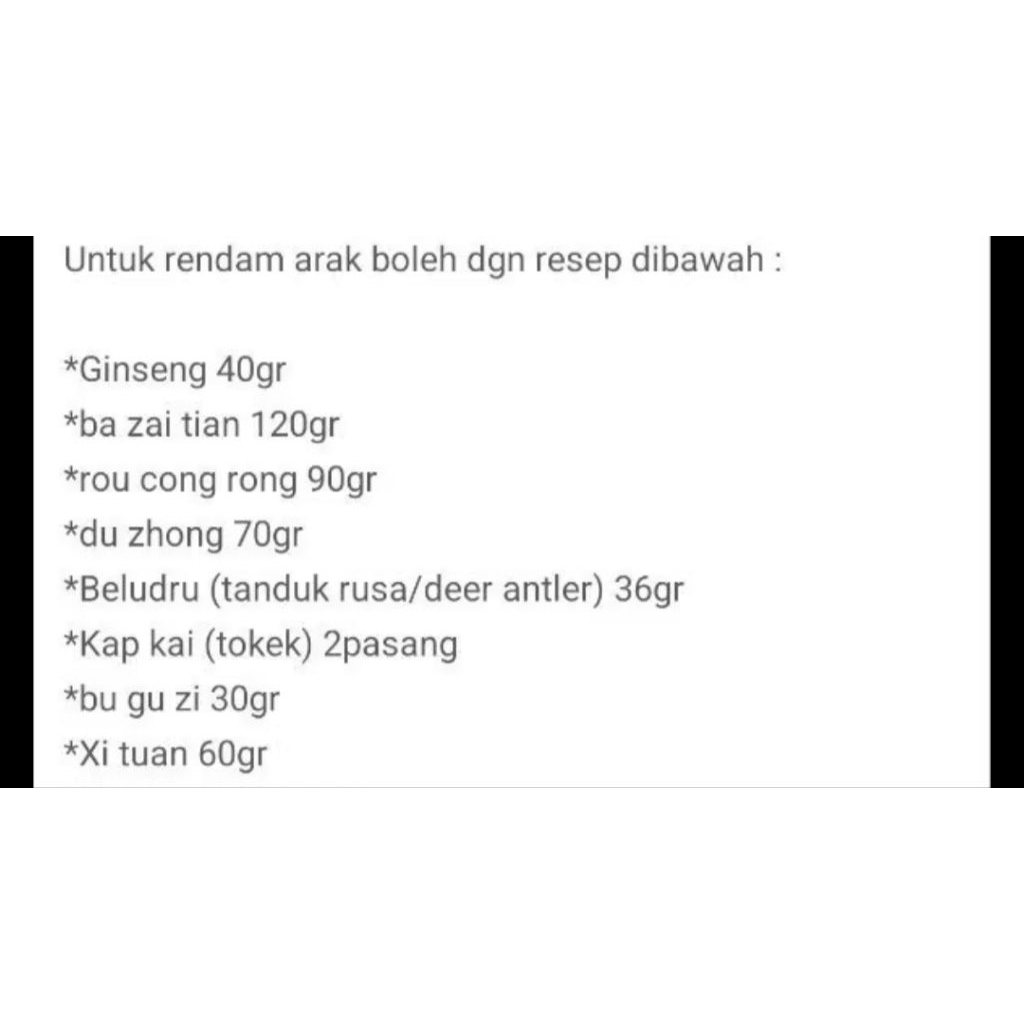

Resep Bahan Untuk Rendaman Dgn Ginseng L