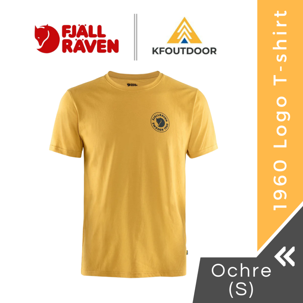 Kaos Kanken 1960 Logo T-shirt Mens original Fjallraven Kanken