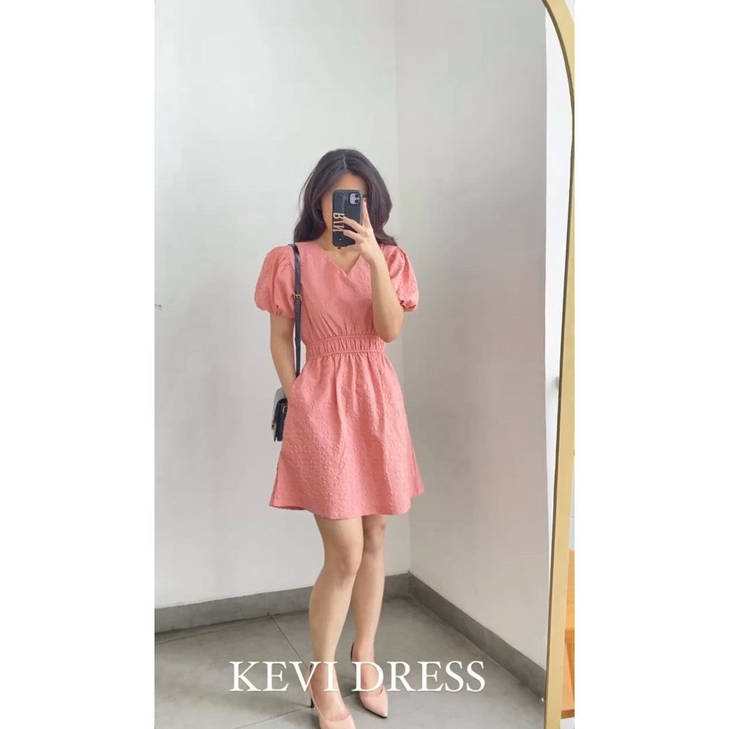CLARYN - Khevi Dress in Pink [New with Tag] | Claryn The Label | Claryn Official Shop