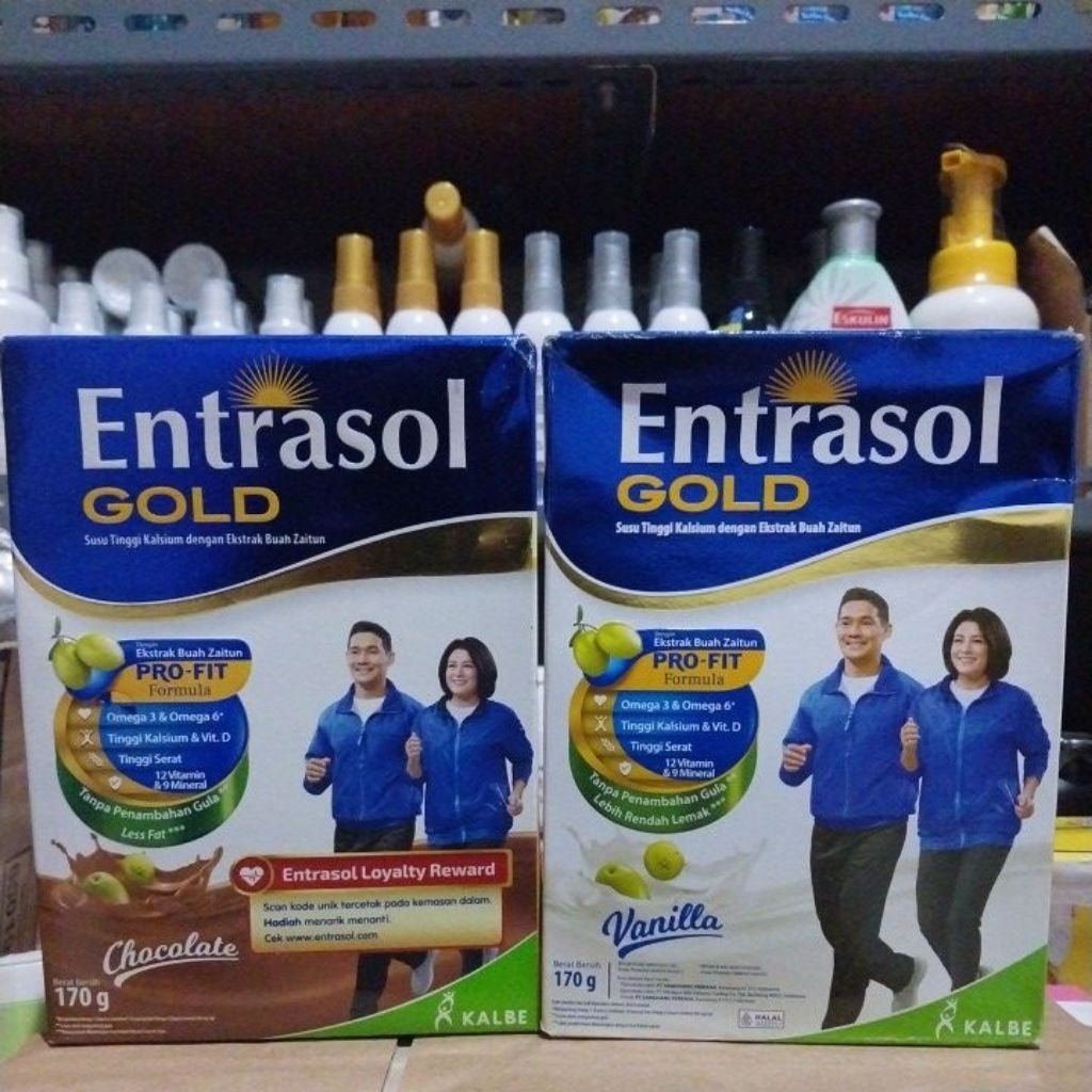 

Entrasol Gold Vanila | Cokelat 170gr