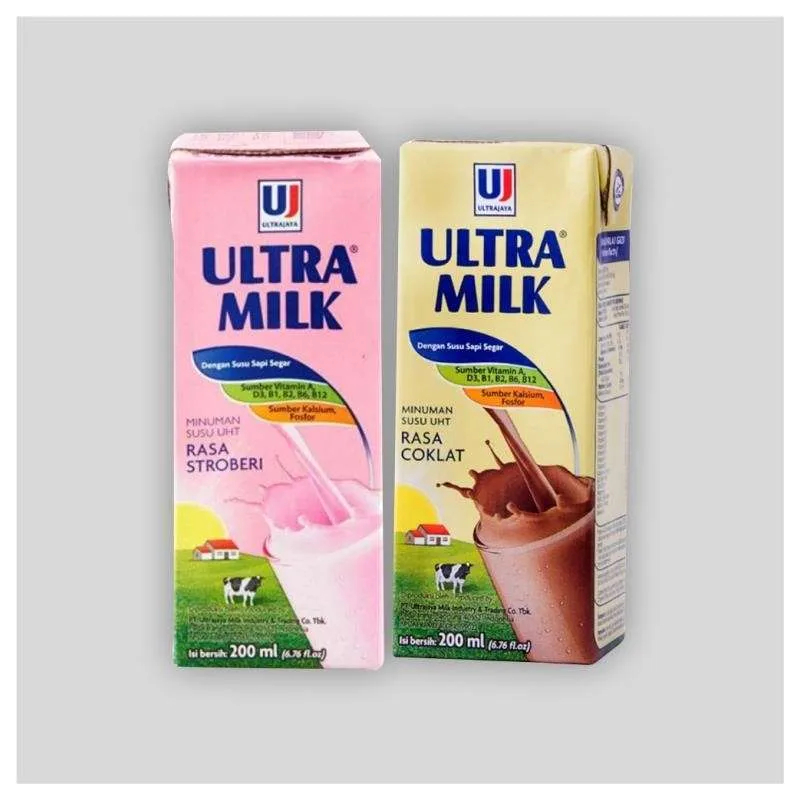 

ULTRA MILK COKLAT STRAWBERRY 200ML