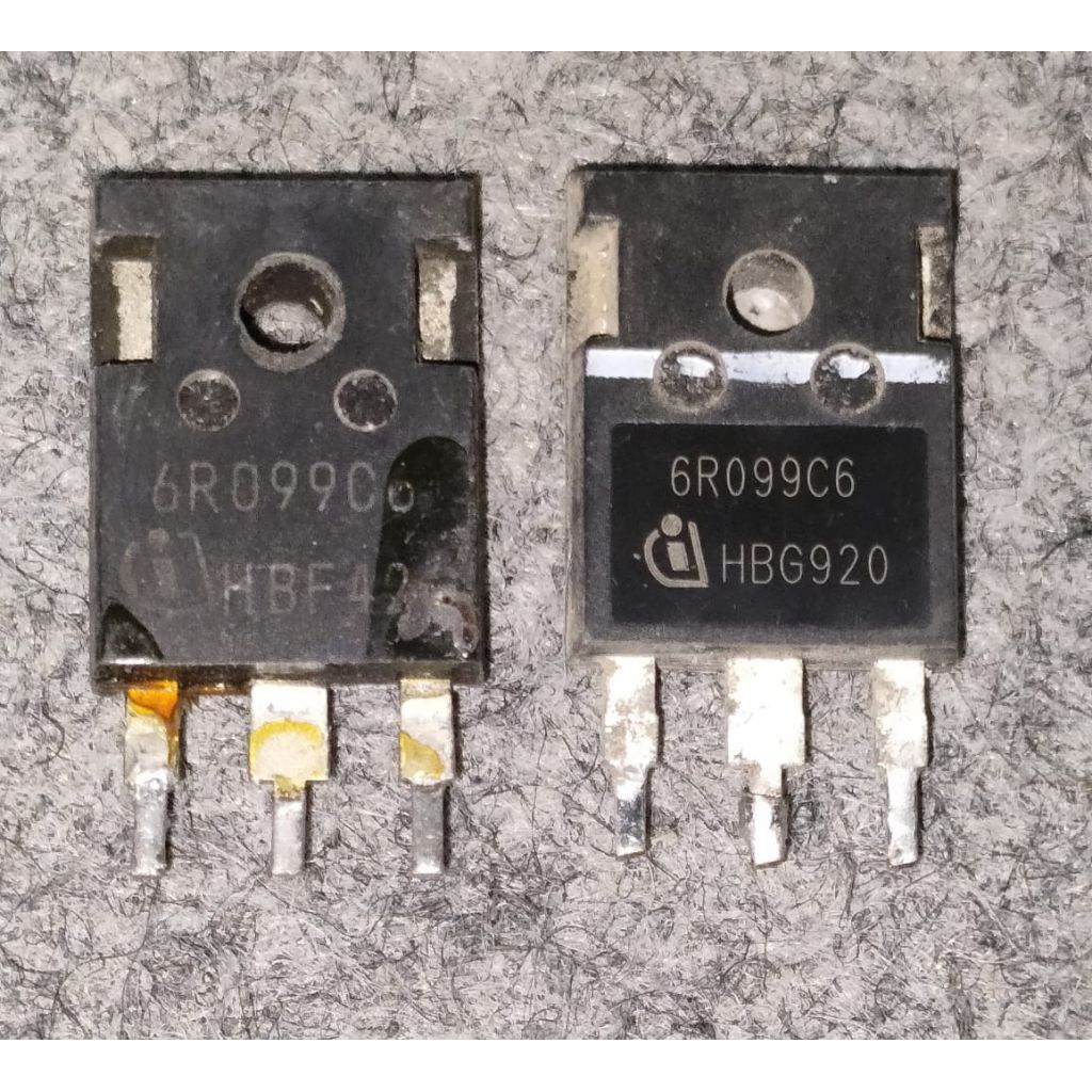 MOSFET 6R099C6 38A/600V