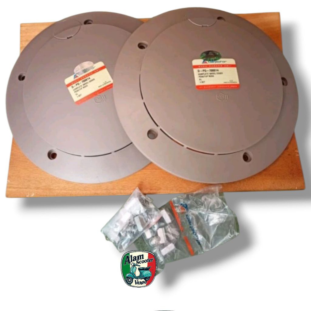 Wheeldop wildop vespa excel exclusive pxe original merk danmotor komplit mur dan baut universal