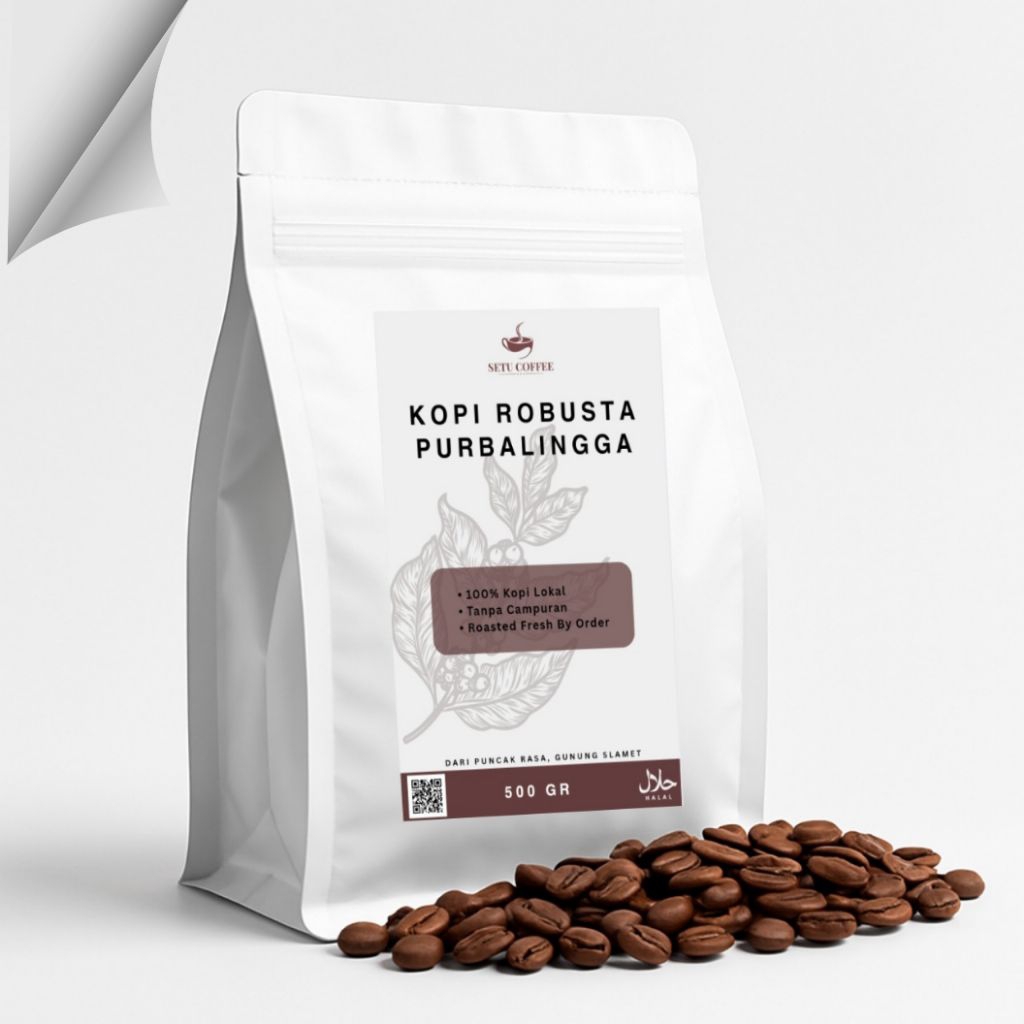 

Kopi Robusta Purbalingga Premium | 100% Kopi Bubuk Asli | Fresh Roasted by Order