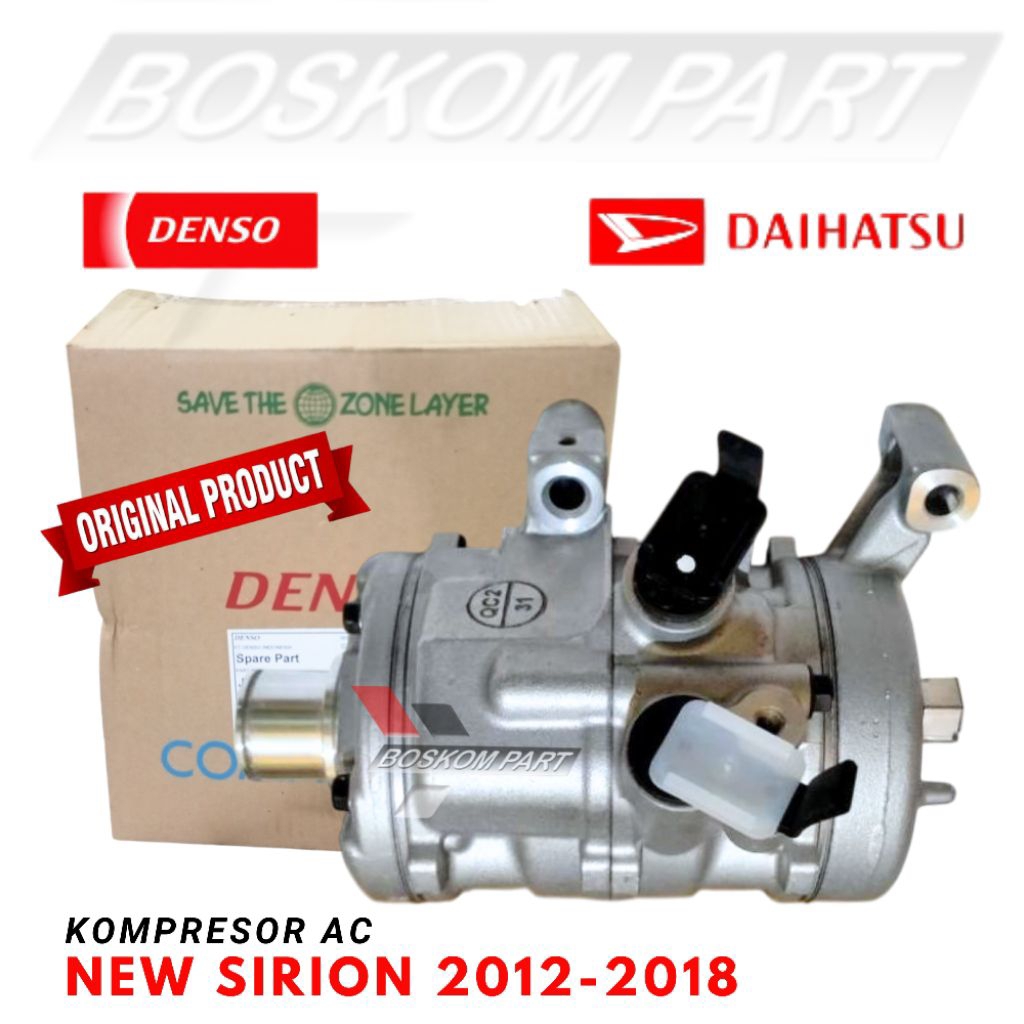 Kompresor Ac Daihatsu New Sirion 2012-2018 Sirion New Denso Original