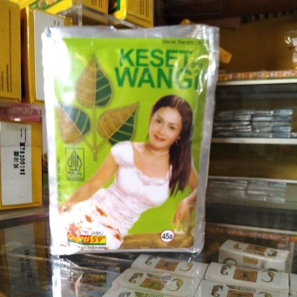 

zainosikon Gujati59 jamu keset wangi serbuk 1 pak isi 10 sachet