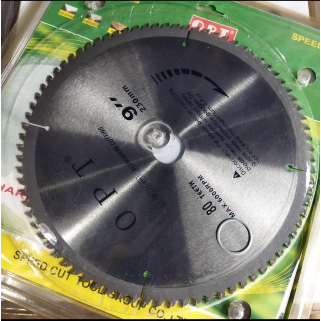 Mata Potong Alumunium / Saw Blade 9 inch 80T
