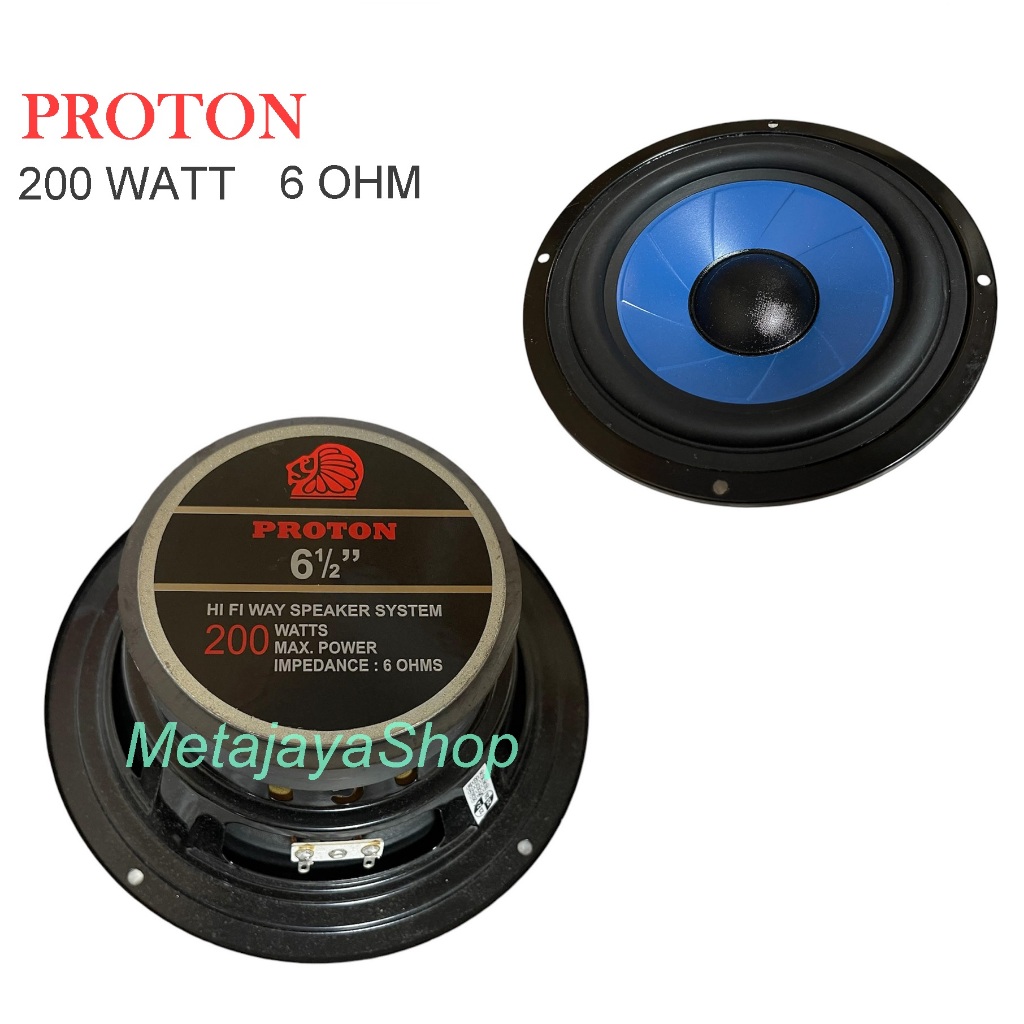 Speaker Proton 6,5 Speaker Komponen Proton 6,5"