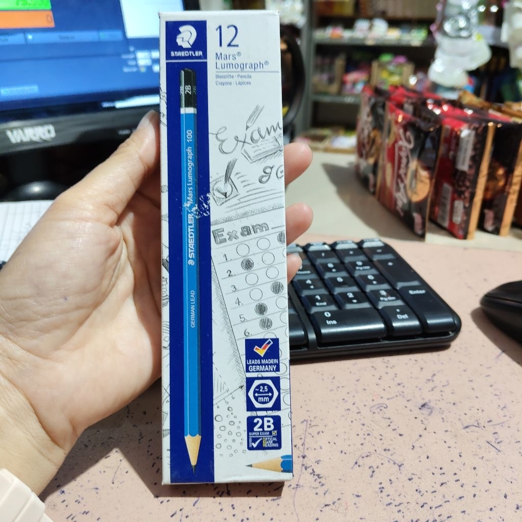 

Pensil 2B Staedtler 1 pak isi 12 pcs