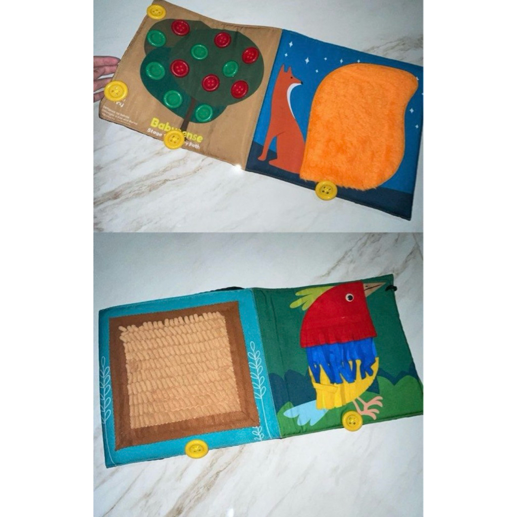 Baby Sense Sensory Path FOX AND BUNNY