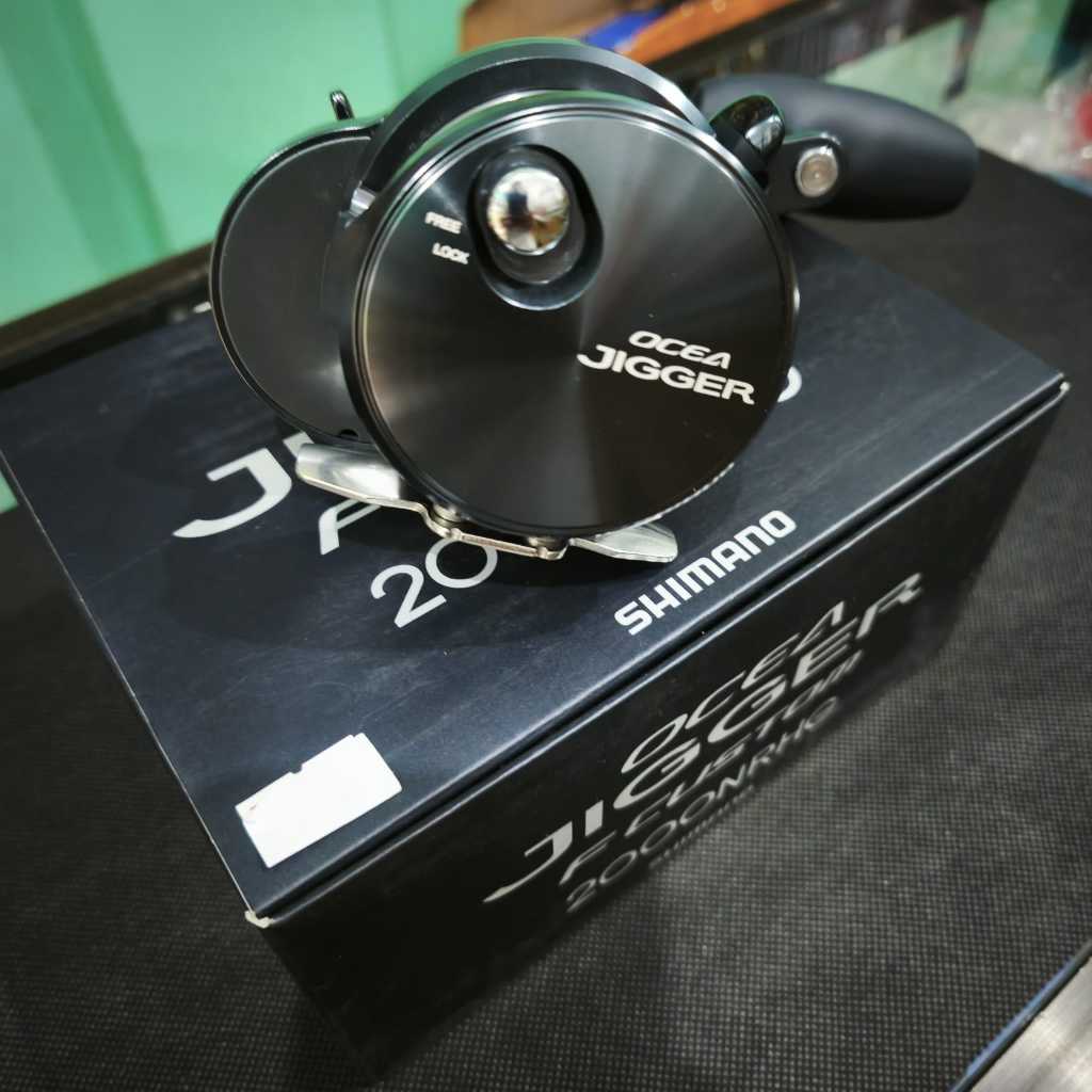REEL SHIMANO OCEA JIGGER F CUSTOM 2000NRHG, LEFT HANDLE