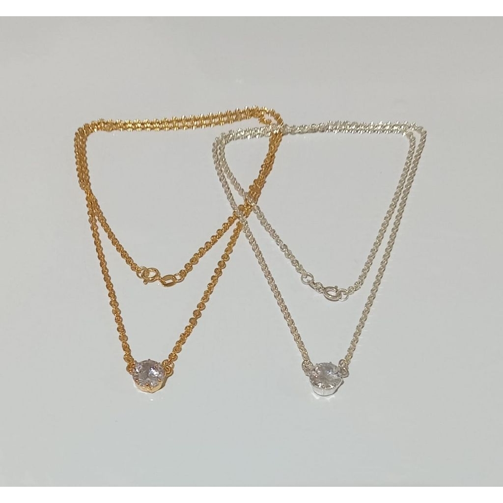 Kalung Perak Asli Silver 925 Model Nagita