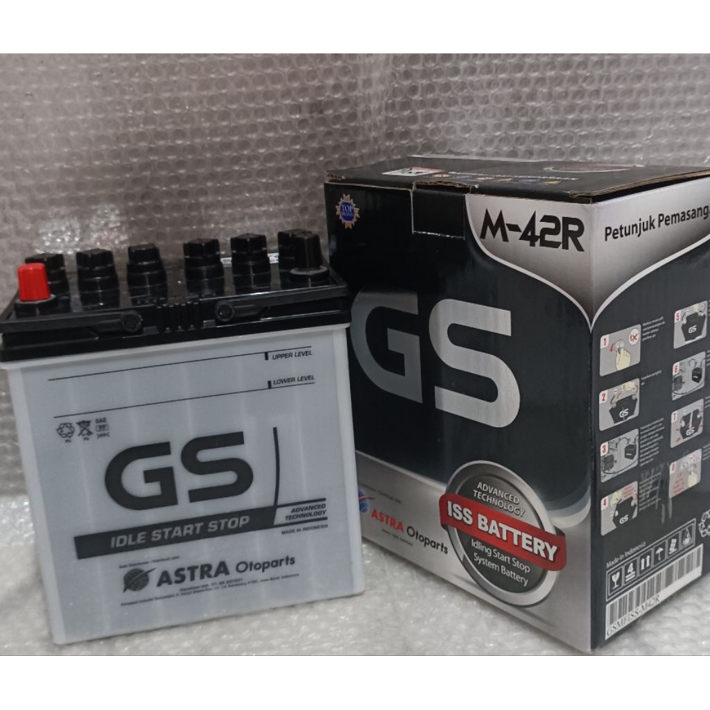 Aki Accu Kering GS Astra M-42R ISS 38Ah